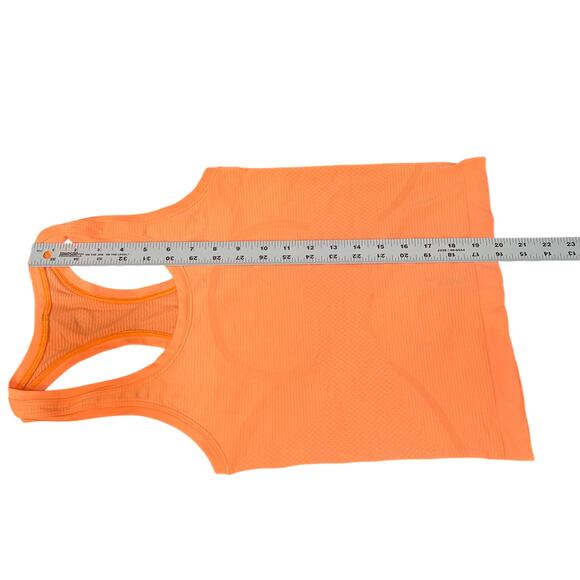 Lululemon Women's Swiftly Tank Racerback Tank Top 2.0 Orange Sz 2 - Picture 7 of 7